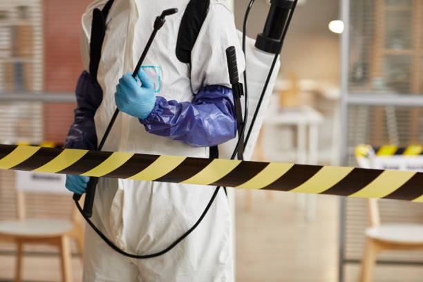 Professional Blood Cleanup technician working in Burlingame, CA